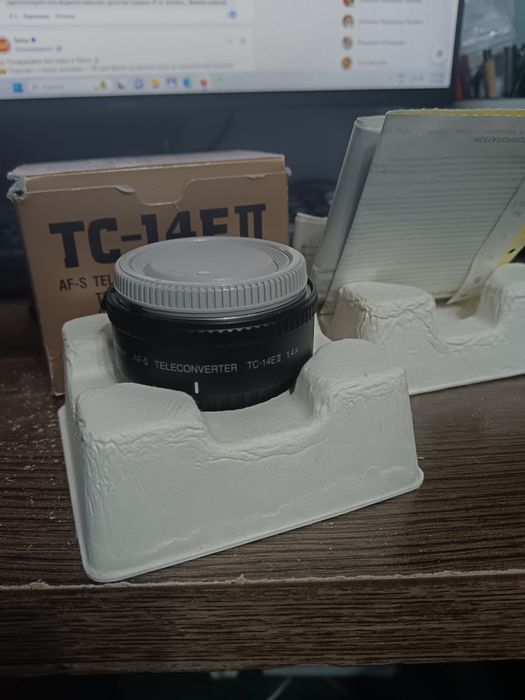 Продавам телеконвертор Nikon AF-S TC-14E II.