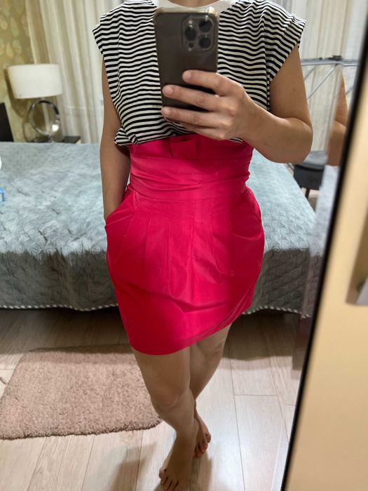 юбка нарядная с баской