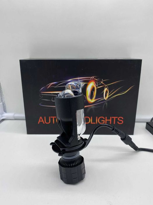 Мини линзы H4 led mini bi led H4