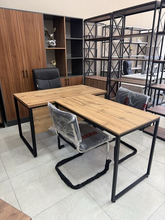 Rahbar stollari arzon narxda|Rahbar stol|Komplekt