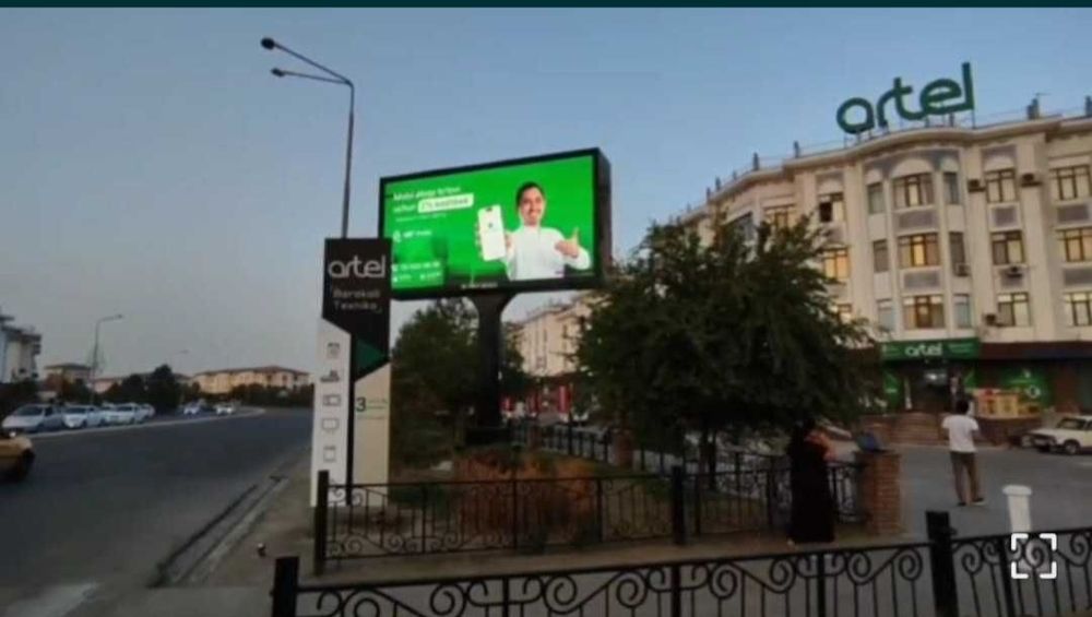 Led ekran/Реклама на лед экранах /Лед экран/Фаргона ташки реклама/