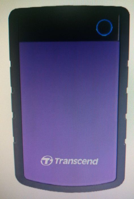 Внешний жесткий диск Transcend сиреневый 1TB-1000GB. Б/У.ДОСТАВКА есть