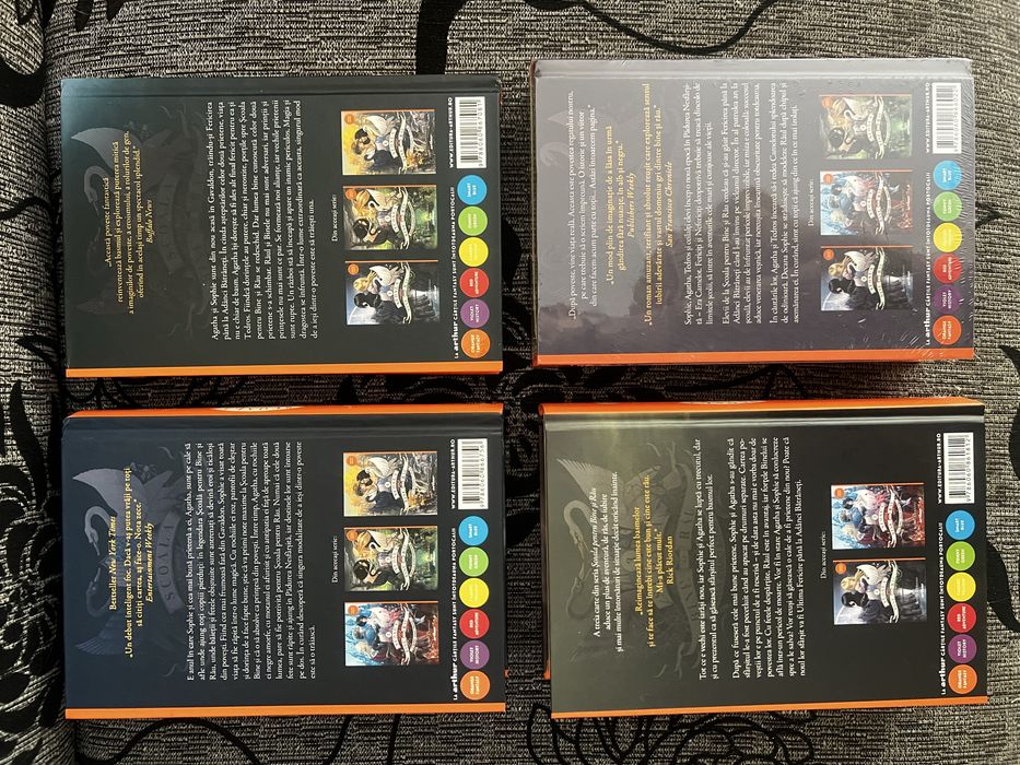 Scoala pentru bine si rau de Soman Chainani vol.1-4