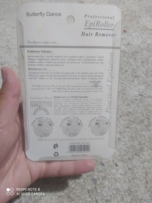 Original lilikay pudra taroq yuz tuklarni teruvchi xolati yangi