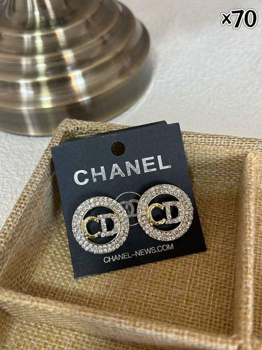 CHANEL обеци колие