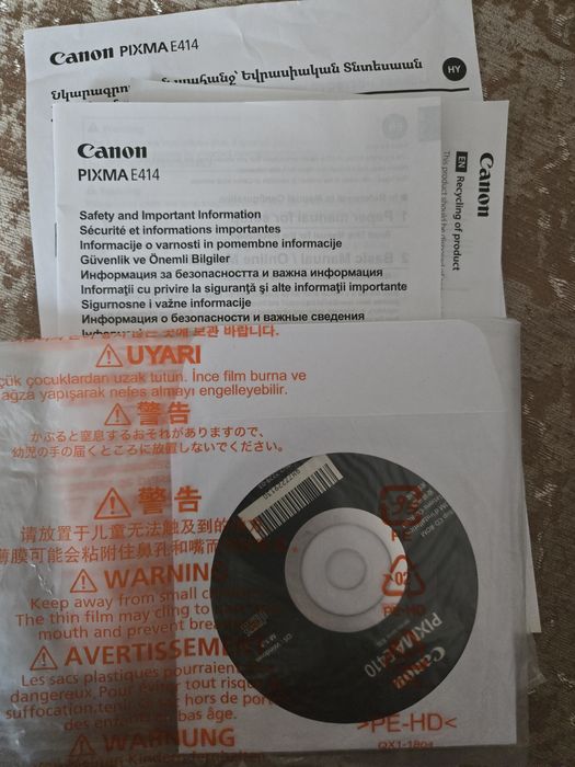 Принтер canon PIXMA E414