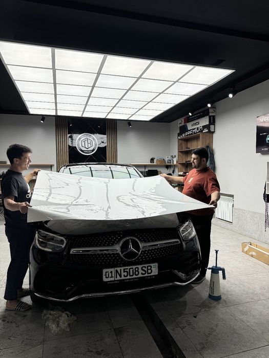 Полиуретан plyonka Капот+крыло кузов zashita (Antigraviynaya)