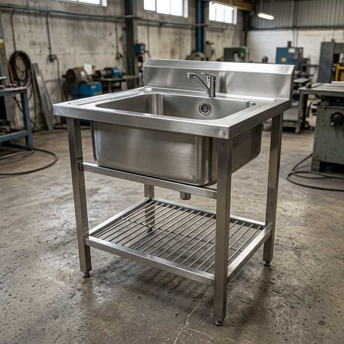 Мойка для кухни (Nerjaveyka / Нержавейка) 1-секционная Юнусабад