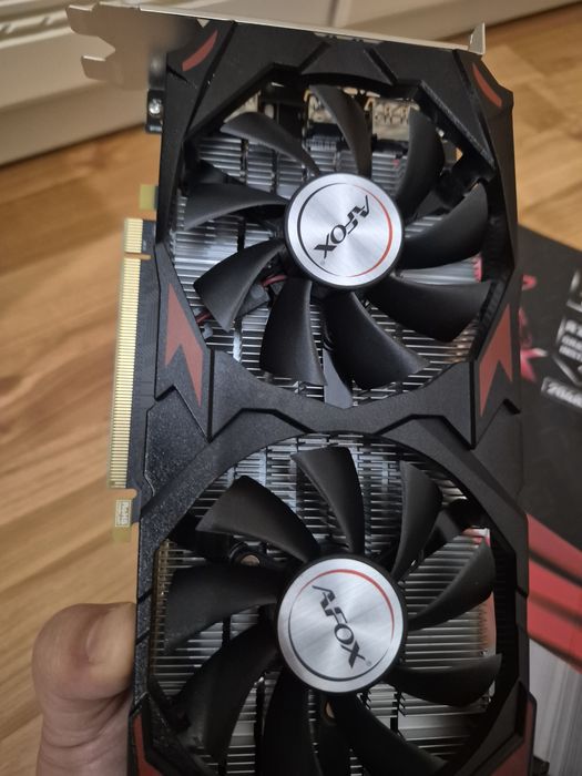 Видекарта AFOX RX 580 на 8gb