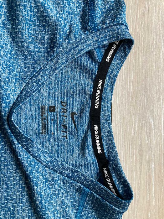 Найк Nike Running Dri Fit мъжка спортна тениска размер L