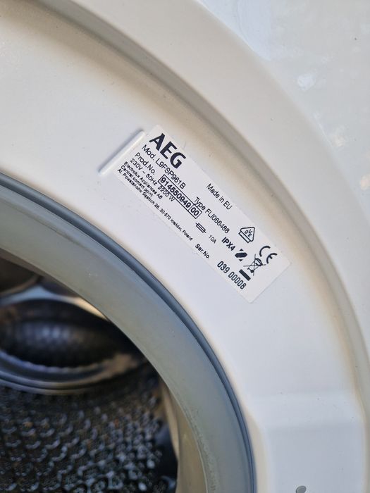 Пералня Aeg Serie 8000 Wi Fi 9 кг А+++