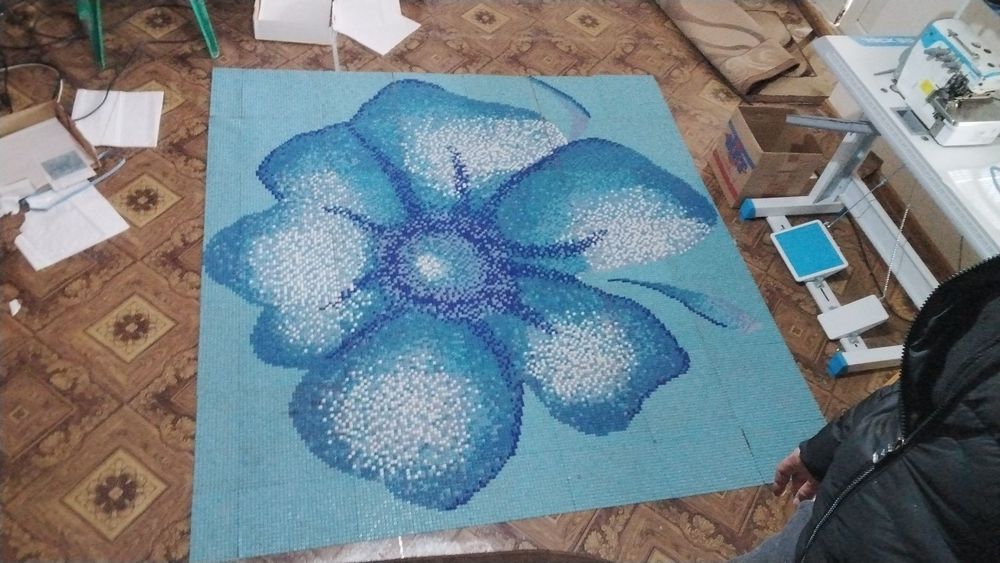 Пано из маелики мозаика