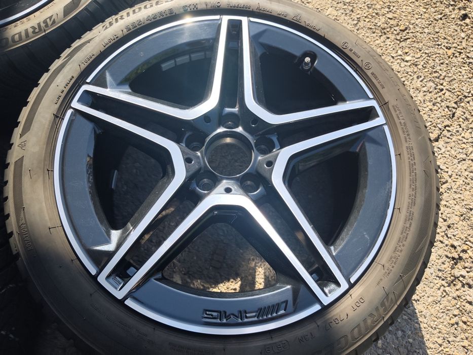 18" оригинални алуминиевитеджанти за Mercedes A, B, C class.