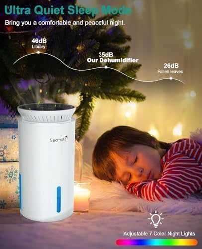 Secmote влагоуловител 2000ml за помещения до 50м²