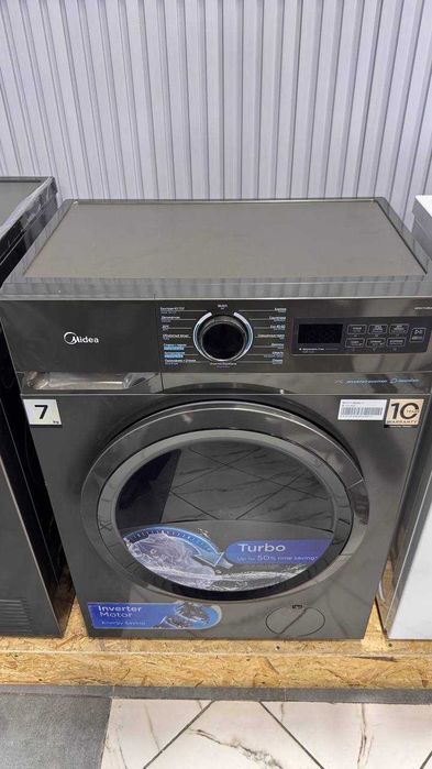 Стиральная машина Midea MF01712BS40/T‑C 7кг + ДОСТАВКА БЕСПЛАТНАЯ