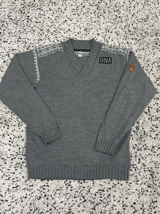 Мъжки пуловер DALE OF NORWAY 100% вълна. Размер XL
