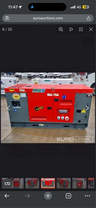 Vand generatoare noi Ashita Proline 30-150 kva