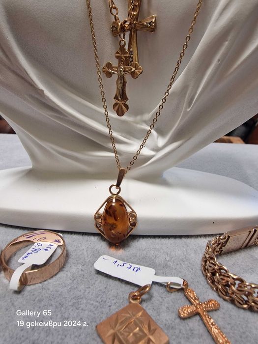 115е/гр‼️Руски/Съветски Златни Бужута ‼️ - Заложна къща Галерия 65