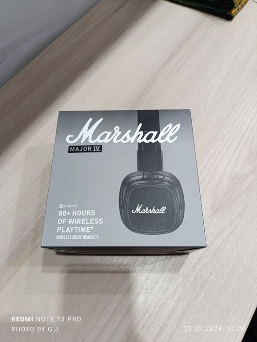 Marshall Major IV наушниклари сотилади