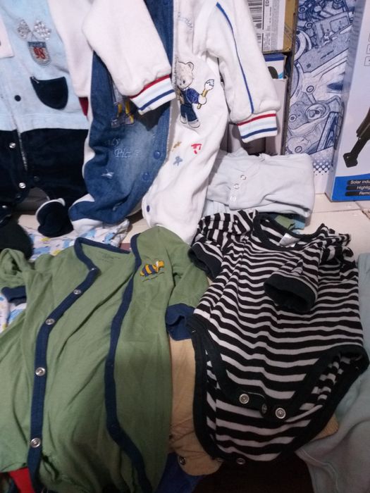 Lot 20 Articole Haine Bebe Nr 68-80 Toamna Iarna