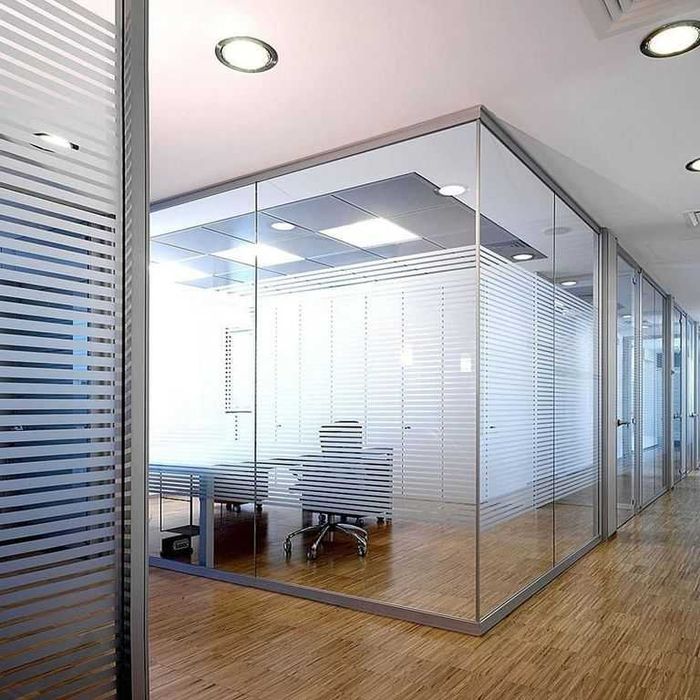 Перегородки стеклянные