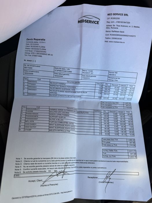 Peugeot 107 impecabila 1.4 diesel cosum 4 2008 acte la zi