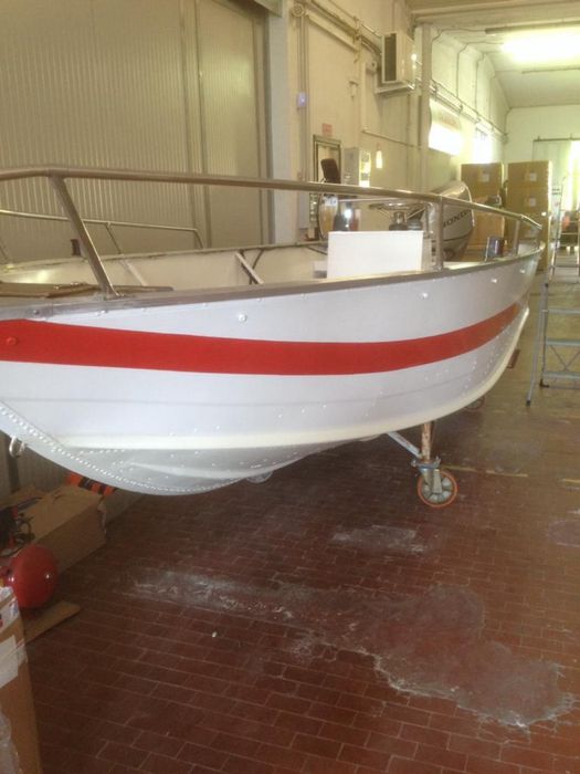 Barca aluminiu Italmarine 5.20 m  Honda 40(60)