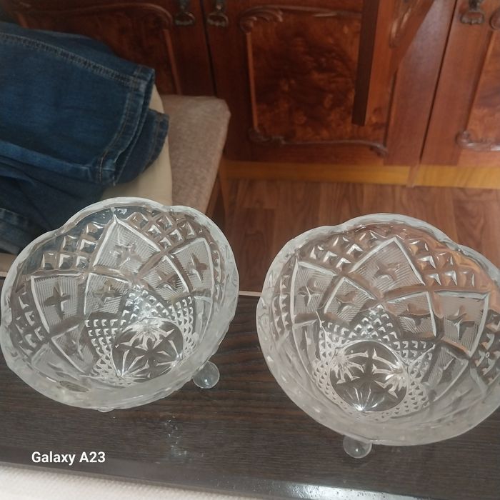 Вазы хрустальные