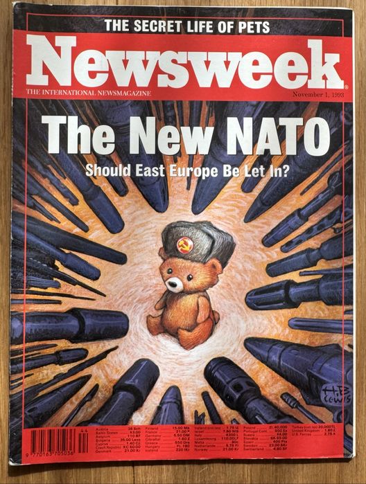 Reviste vechi Newsweek, anii ‘90, limba engleza