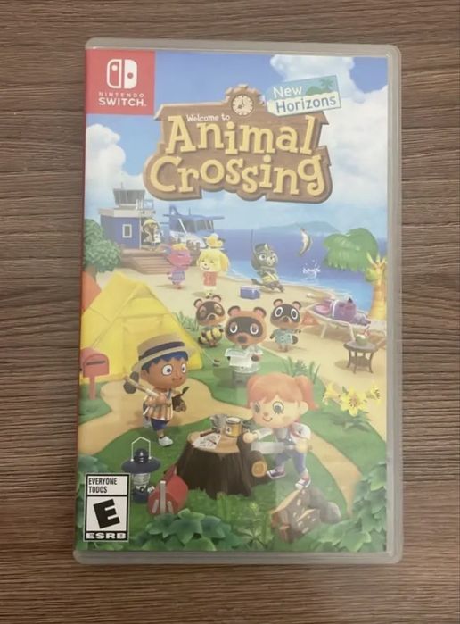 Игра на nintendo switch oled Animal Crossing, в идеальном состоянии