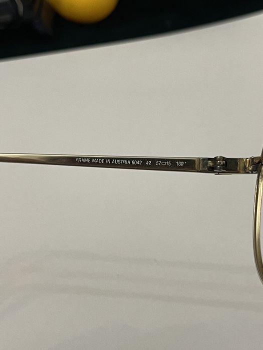 Rame ochelari  Dunhill aviator 6042. Placati aur