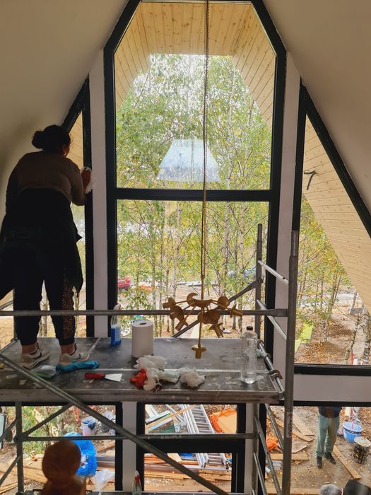 Reazlizăm în TOATĂ ROMÂNIA case și garaje pe STRUCTURĂ METALICĂ
dar si