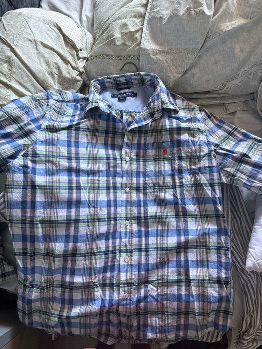 Мъжка риза US Polo Assn L Stretched Fit