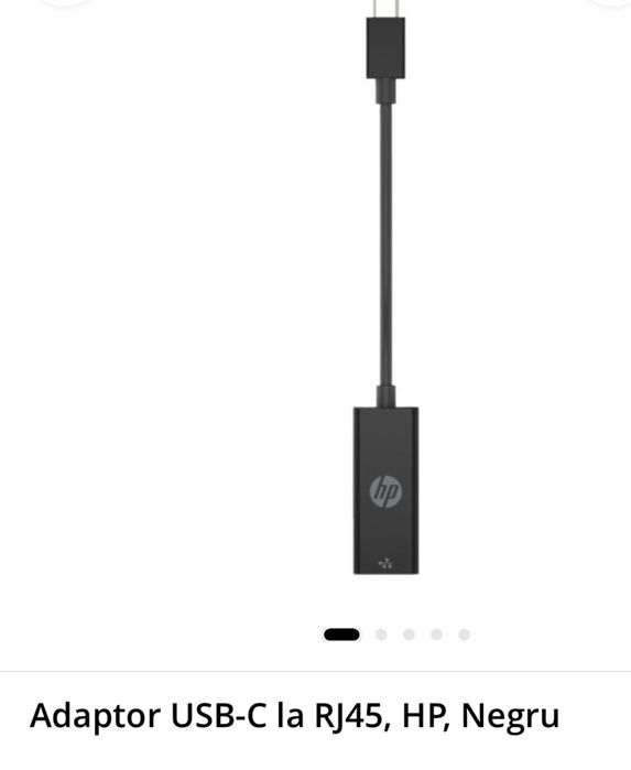 Adapter HP USB-C to RJ45 NOU sigilat!