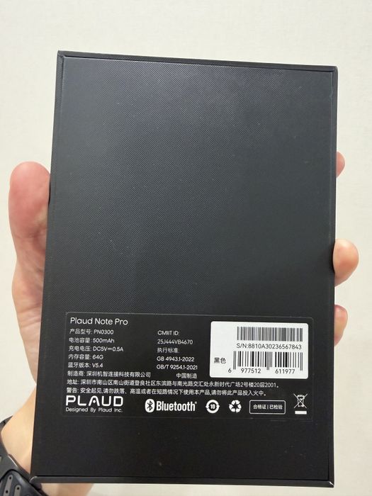 ИИ помощник Plaud Note Pro