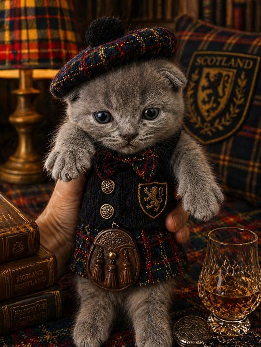 Шотландские вислоухие котята