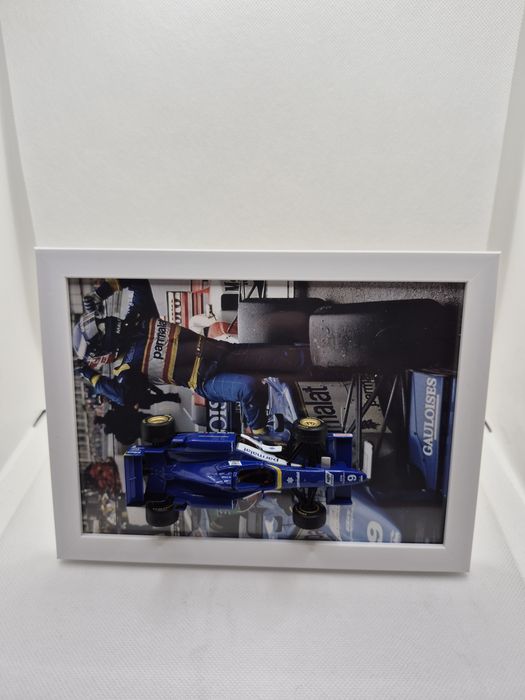 Macheta Ligier JS43 - 1996 Olivier Panis în stil tablou