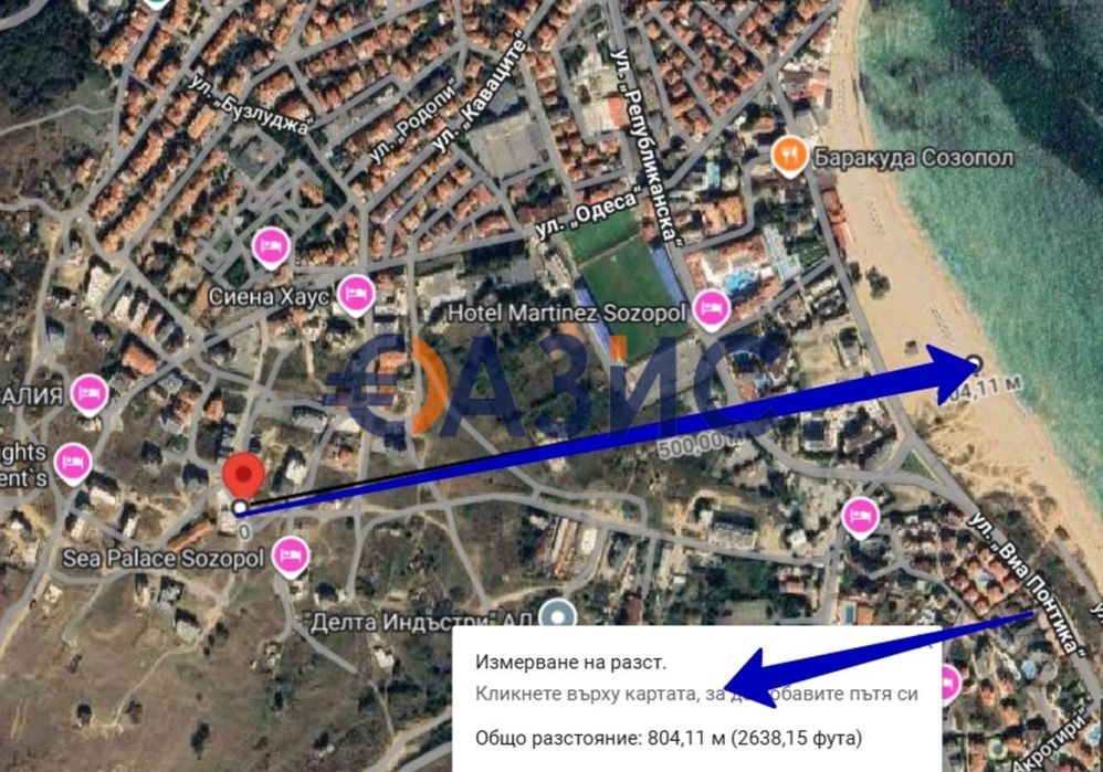 Продава се Двустаен апартамент в Созопол - 59 кв.м за 1151 €/кв.м - Снимка #9