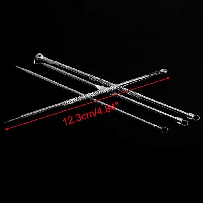 Комплекти инструменти за лице от-акне,камедони,чер.точки,ушна кал и др