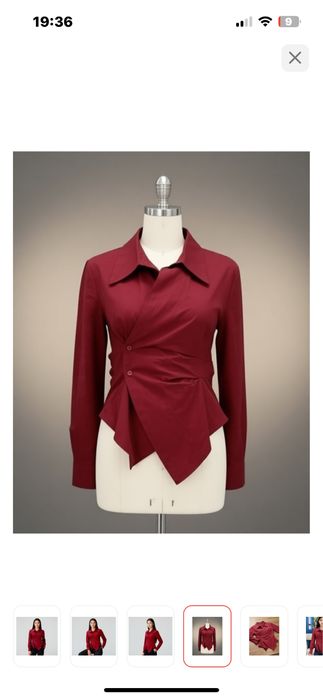 Рубашка красный