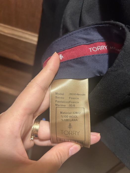 Costum Torry Nero Milano