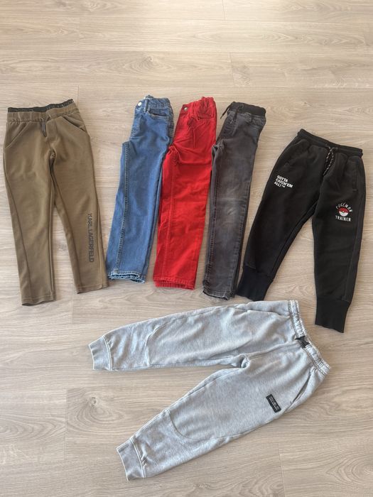 Lot pantaloni marime 134 H&M. Karl, Zara, Next