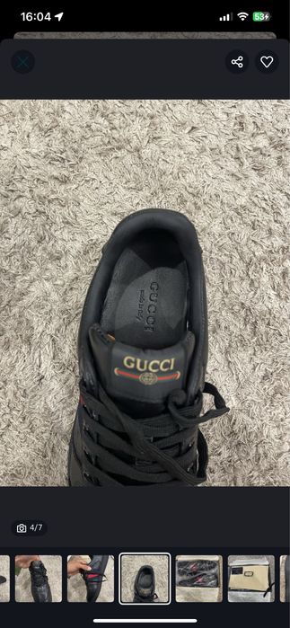 Обувь Gucci новая