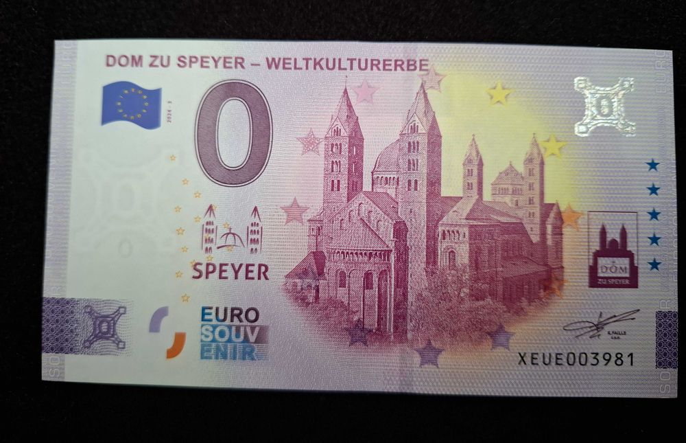 Сувенирна банкнота 0 €