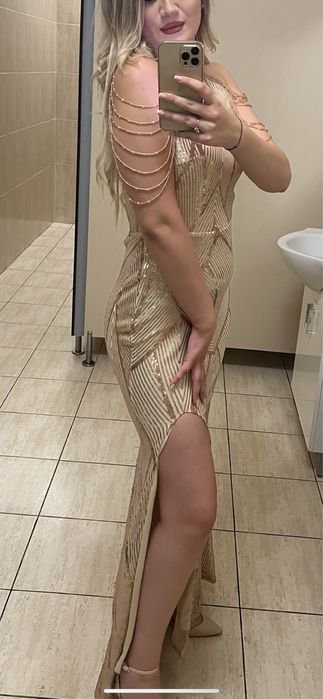 Rochie  cu paiete de seara