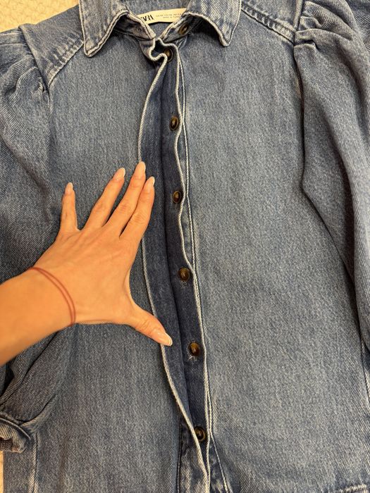 Дънкова Риза Zara XS