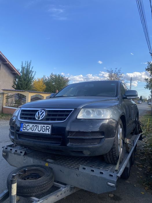 Piese Volkswagen Vw Touareg 2.5 TDI BAC Manual pe arcuri motor cutie