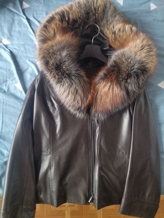 Кожаная куртка осень/весна