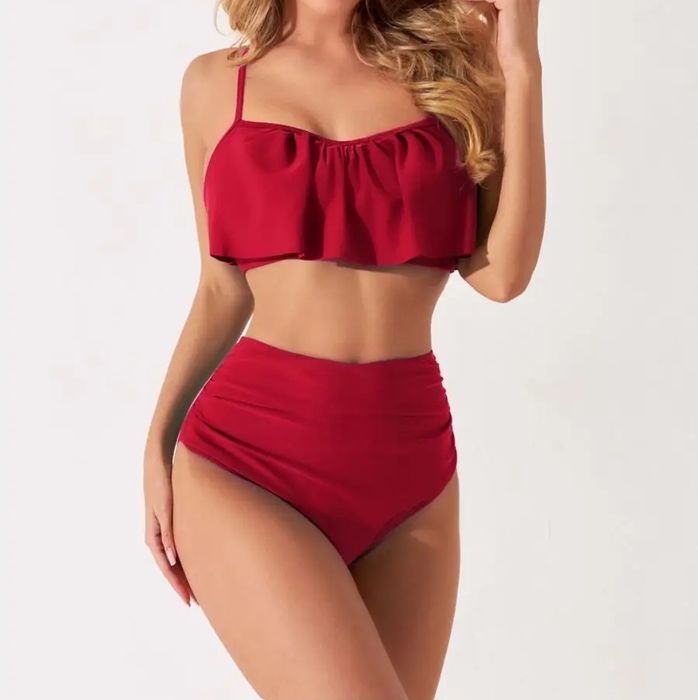 Купальник с высокими слипами