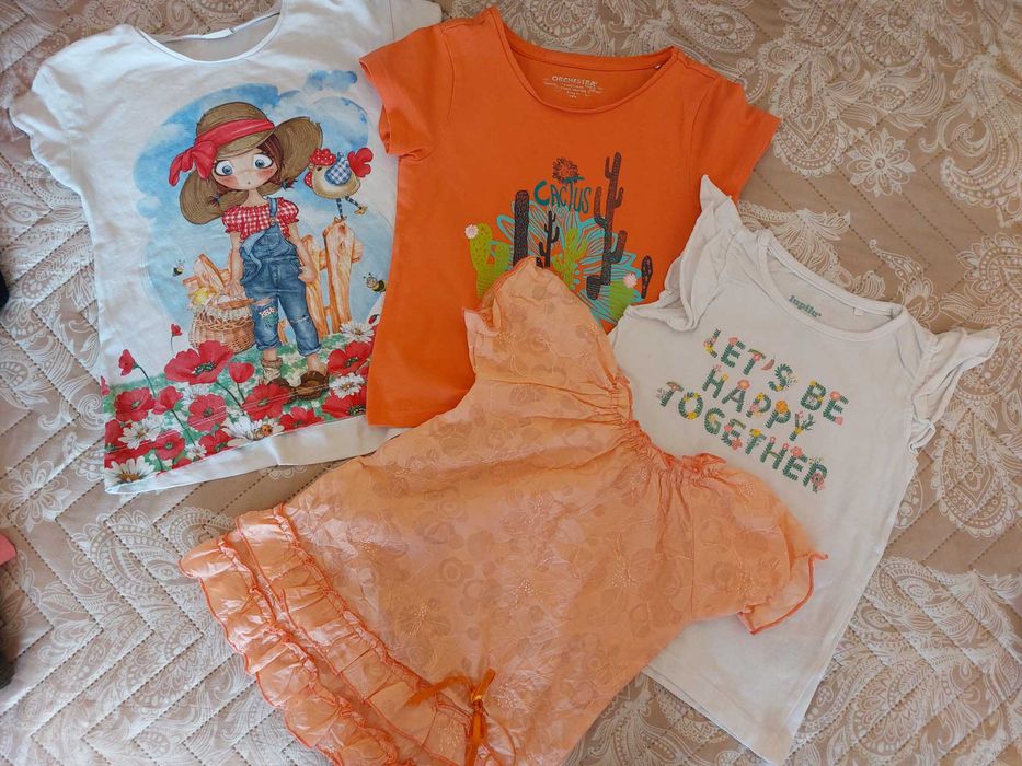 Дрехи лот за момиче 116